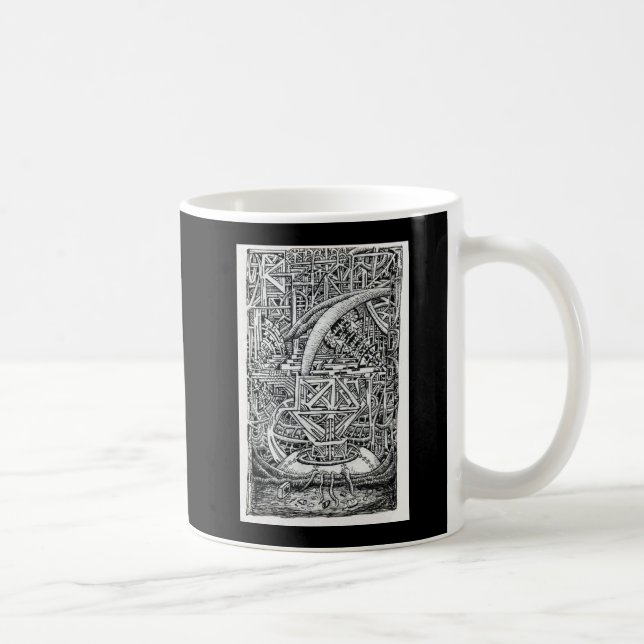 Taza De Café Tanque Tentáculo por Brian Benson (Derecha)