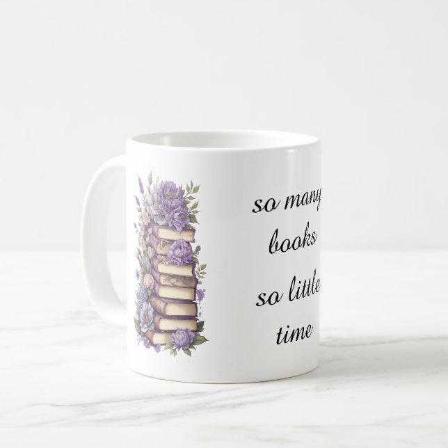Taza De Café Tantos libros (Anverso izquierdo)