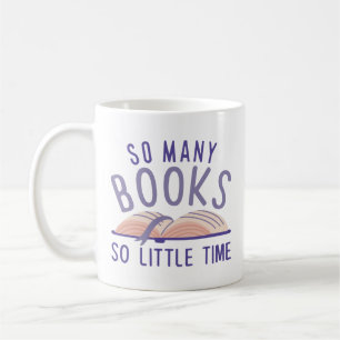 Taza De Café Tantos Libros Tan Poco Tiempo