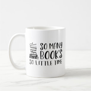 Taza De Café Tantos Libros Tan Poco Tiempo