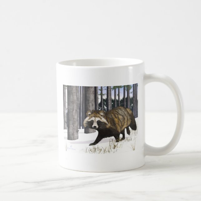 Taza De Café Tanuki (Derecha)