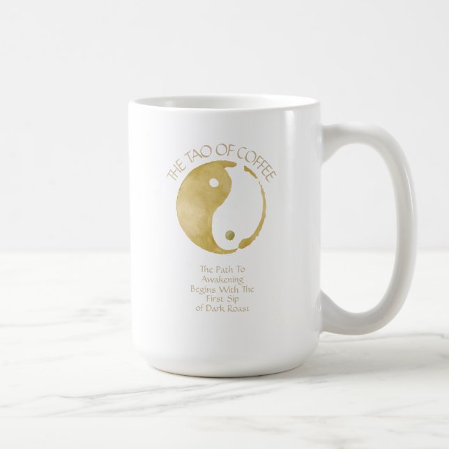 Taza De Café Tao de café café Mug (Derecha)