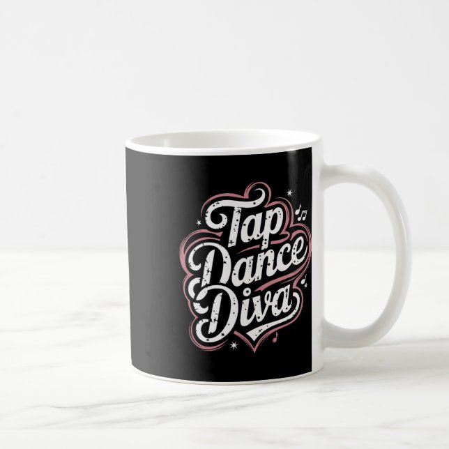 Taza De Café Tap Dance Diva (Derecha)