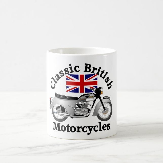 Taza De Café Tapa de motocicleta T100A triunfante clásico (Centro)