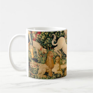 Taza De Café Tapices de Unicornio Medievales Impreso: Met Clois