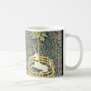 Taza De Café Tapiz Unicornio medieval - Mug