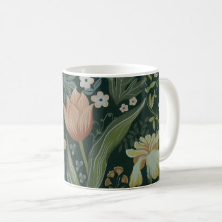 Taza De Café Tapiz vintage de prado