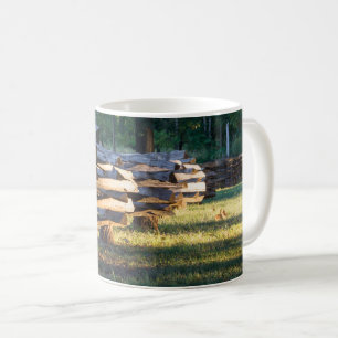 Taza De Café Tapón de café de la valla ferroviaria dividida