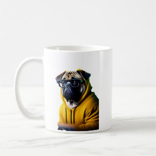 Taza De Café Tapón de café óptico Pug