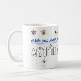 Taza De Café Tapón de café Winter wonderland
