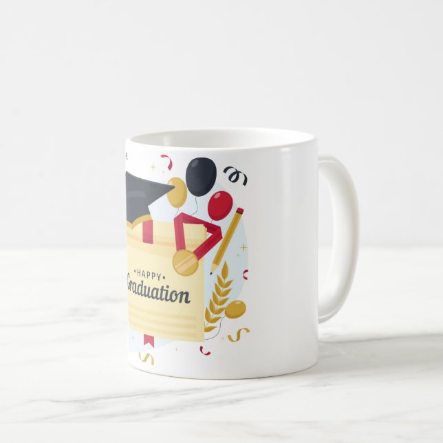 Taza De Café tapón y alfombra para regalo de vestido (Anverso derecho)