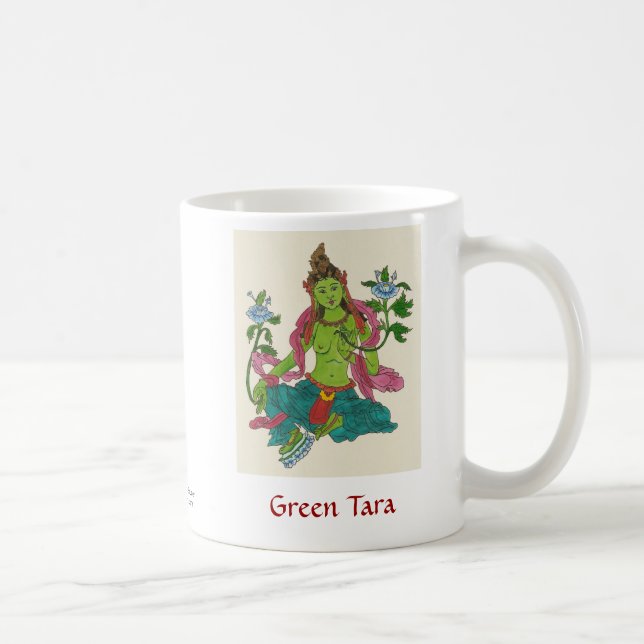 Taza De Café Tara verde (Derecha)