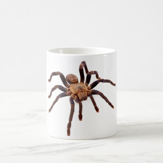 Taza De Café Tarantula. del azul de cobalto (Centro)