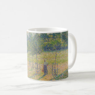 Taza De Café "Tarde en nuestro prado" - Camille Pissarro