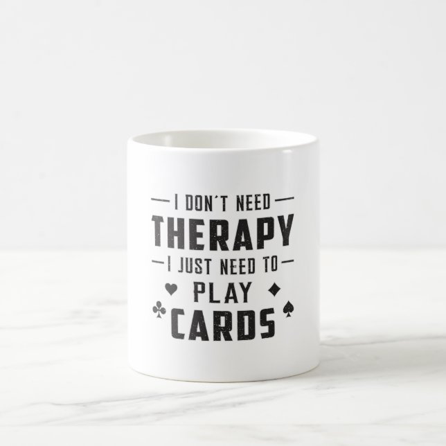 Taza De Café Tarjeta Ace Jugando Cartas de Día Jugador Juego de (Centro)