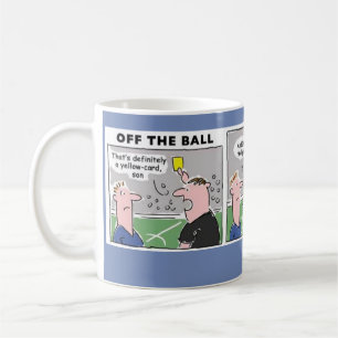 Taza De Café Tarjeta Amarilla en Fútbol