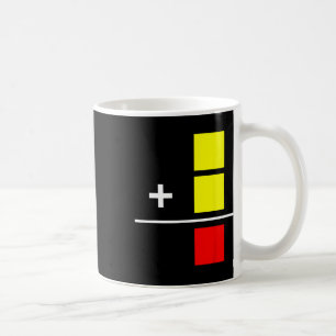 Taza De Café Tarjeta Amarilla Roja Fútbol Árbitro Divertida Reg