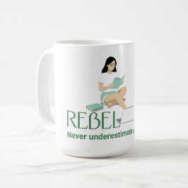 Taza De Café Tarjeta de agradecimiento Rebellion Reading para a
