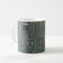 Taza De Café Tarjeta de circuitos