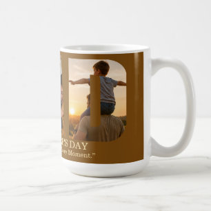 Taza De Café Tarjeta de Colaje de Fotos Personalizadas para el