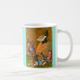 Taza De Café Tarjeta de comercio victoriana: Edmund G. Burt zap