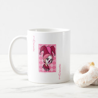Taza De Café Tarjeta de Comodín Rosa