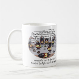 Taza De Café Tarjeta de cumpleaños divertida - Whack-a-Mole