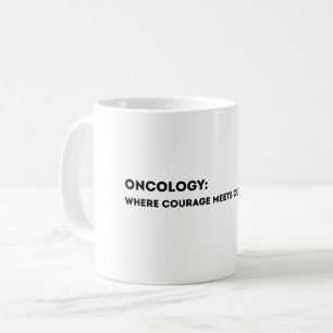 Taza De Café Tarjeta de definición de oncología – Gracias oncól