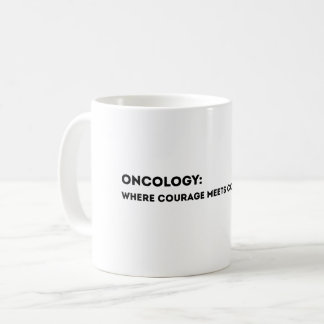 Taza De Café Tarjeta de definición de oncología – Gracias oncól