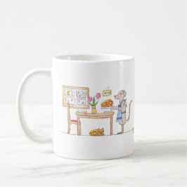 Taza De Café Tarjeta de Felicitación de Temporada de Pavo de Sr