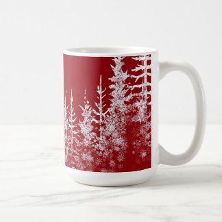 Taza De Café Tarjeta de Feliz Navidad y Feliz Año Nuevo