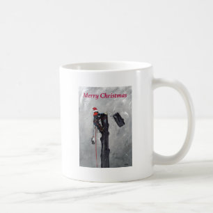 Taza De Café Tarjeta de navidades arboristas