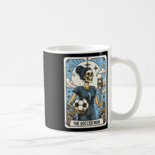 Taza De Café Tarjeta de Tarot de Mamá de Fútbol Americano Vinta