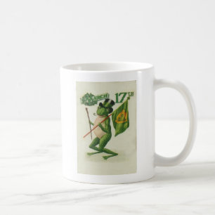 Taza De Café Tarjeta del Día de San Patricio con pipa de Shille