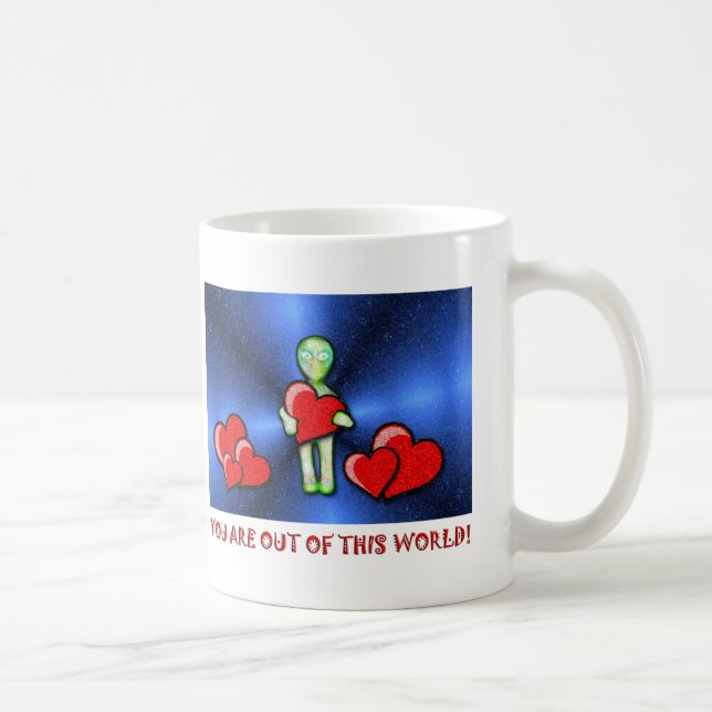 Taza De Café ¡tarjeta del día de San Valentín extranjera! (Derecha)