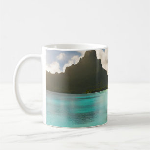 Taza De Café Tarjeta postal de Bora Bora