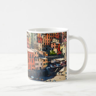 Taza De Café Tarjeta postal de Cinque Terre