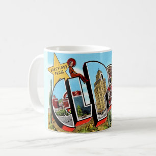 Taza De Café Tarjeta postal de El Paso TX