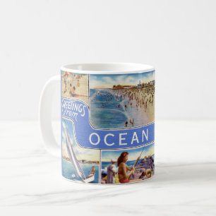 Taza De Café Tarjeta postal de Ocean City NJ