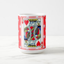 TAZA DE CAFÉ TARJETA REY