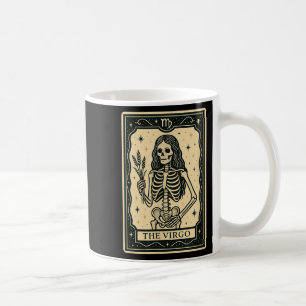 Taza De Café Tarjeta Virgo Tarot - Bruja gótica soky de Hallowe