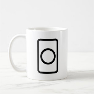 Taza De Café Tarjeta Zener   Círculo hueco