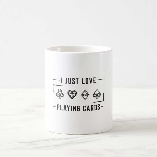 Taza De Café Tarjetas Casino Tarjeta Jugando Día Ace Juego de p (Centro)