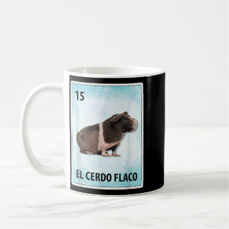 Taza De Café Tarjetas de El Cerdo Flaco Cerdo Flaco Mexicano