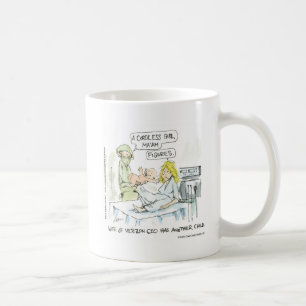 Taza De Café Tarjetas Divertidas Bebé Inalámbricas Camisetas Ta