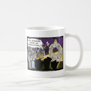 Taza De Café Tarjetas divertidas de policías y donas Camisetas 
