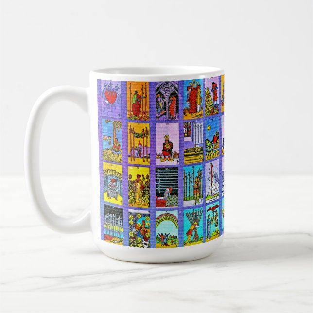 Taza De Café Tarjetas Tarot (Izquierda)