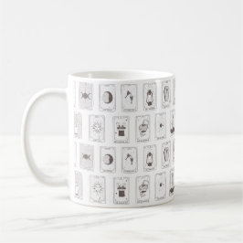 Taza De Café Tarot Card Mug Estética Gótica