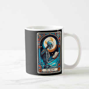Taza De Café Tarot Card Spooky Teacher The Reader Skeleton Hall