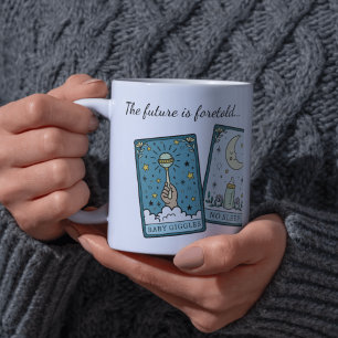 Taza De Café Tarot Fortune Embarazo Género Neutral Mug